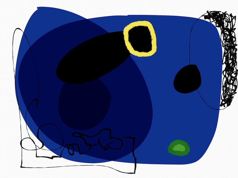 Profondeur bleue